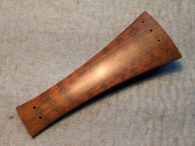 Barocksaitenhalter Geige Schlangenholz D-Loch ausgebuchst