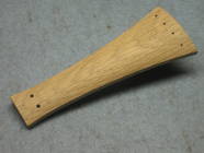 Tailpiece for Baroque Violin solid oak