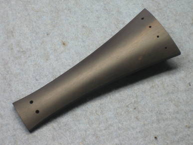 Tailpiece for Baroque Violin solid ebony colour difference