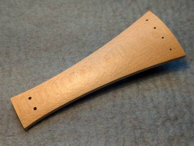 Tailpiece for Baroque Violin Beechwood