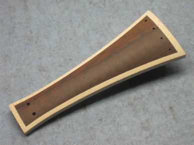 Tailpiece for Baroque Violin Maple and Snakewood
