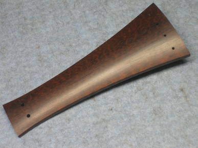 Tailpiece for Baroque Violin Snakewood