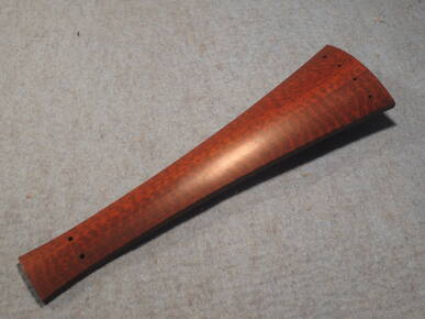 Tailpiece Baroque Cello Snakewood
