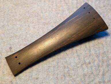 50% discount:Tailpiece for Baroque Violin with brown stripes