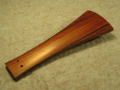 Tailpiece for Baroque violin rosewood