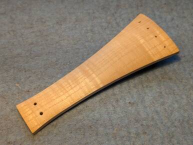 Tailpiece for Baroque violin Ash wood