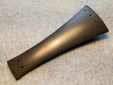 Tailpiece for Baroque violin or viola, ebony