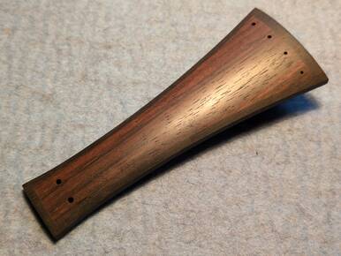 Tailpiece for Baroque viola Ebony and Rosewood